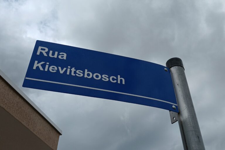 Placa da Rua Kievtisbosch