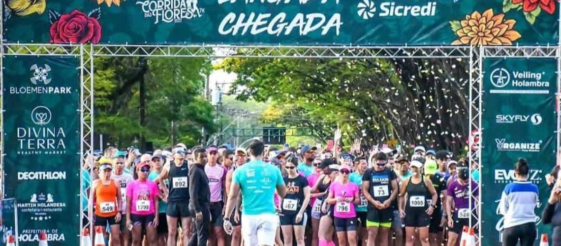 corrida das flores